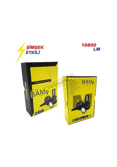 Mach Bam9 9006 Mini Led Xenon 10800Lm