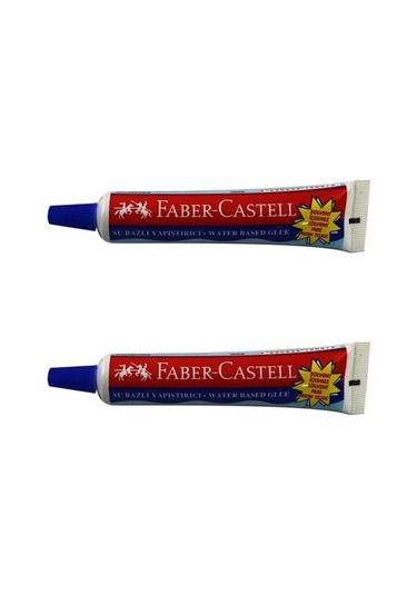 Faber-Castell Su Bazlı Yapıştırıcı 19 Gr 2'Li