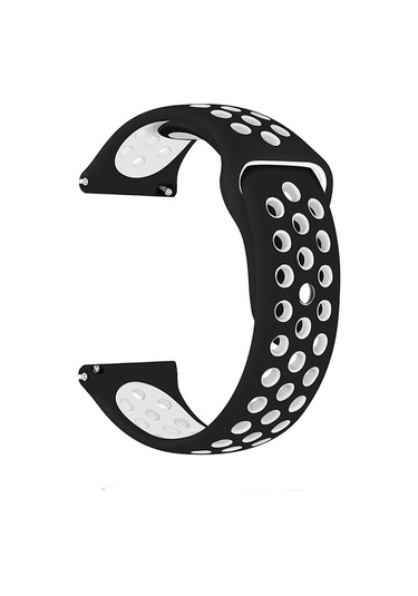 Apsuwa Huawei Watch Gt 3 Pro Titanium Kordon Kayış Nike Delikli Silikon 22/nkg