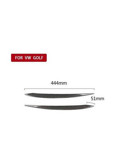 Novahub Volkswagen Golf 7 Kullanımı İçin Karbon Fiber Işık Kaş Diğer