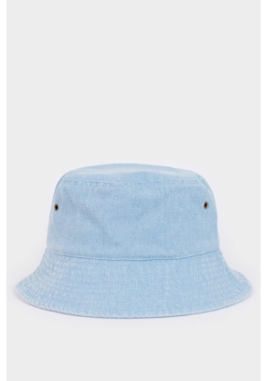 Defacto Kadın Etiketli Jean Beyzbol Basketbol Şapkası E1202ax25smbe100 Mavi