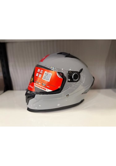 Mt Helmets Mt Braker Sv Solid A12 Kask Parlak Nardo Gri