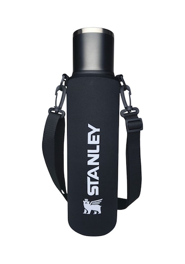 1.3 Lt To-go Bottle Termos Kılıfı Ve Omuz Askısı Siyah