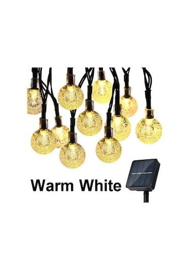 Super-cheese Kristal Peri Işıkları 8 Modlu Su Geçirmez Bahçe Dekoru 0-5w Chınamavivar