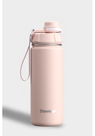 Stevig 1 Hand Leak-proof Sızdırmaz Çelik Termos 500 Ml Icy Pınk St-222