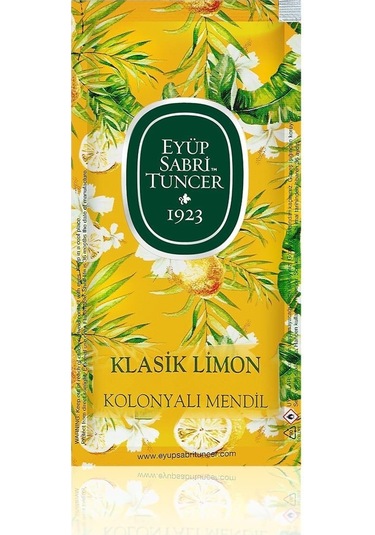 Eyüp Sabri Tuncer Limon Kolonyalı Mendil 150 Adet X 3