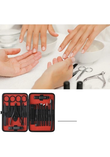Full Set 18 Parça El Ayak Tırnak Bakım Seti