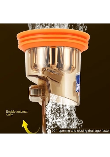 Koku Ve Geri Akış Önleyici Gider Aparatı Çok Renkli