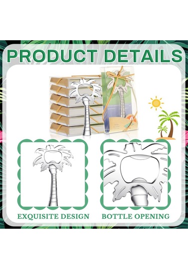 10 Adet Hindistan Cevizi Ağacı Şişe Açacağı Düğün Hediye Malzemeleri Gümüş Gümüş