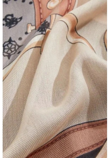 Guess Carrie Logolu Kefiah M Kadın Eşarp Aw5452mod03-esl Çok Renkli