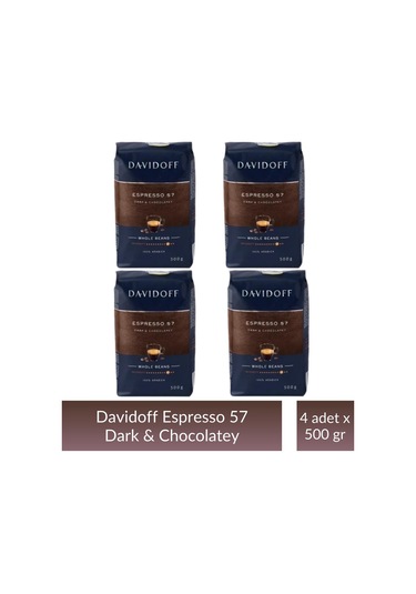 Davidoff Espresso 57 Çekirdek Kahve 4 x 500 G