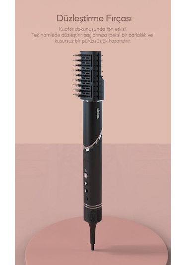 Sinbo SHD-1720 - VolumAir 5 In 1 Katlanabilir Airwrap Saç Kurutma ve Şekillendirme Sistemi