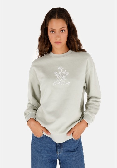 Colin's Colins Yeşil Kadın Sweatshirt Cl1070560 Q1.v2 Mgr Mint Yeşili Colin's Colins Yeşil Kadın Sweatshirt Cl1070560 Q1.v2 Mgr Mint Yeşili