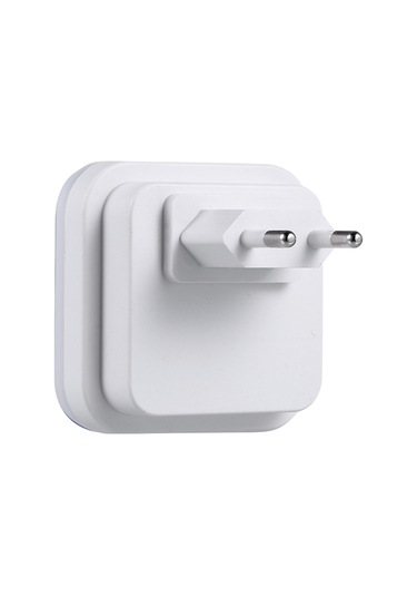 Teltree Otomatik Işık Kontrollü Led Gece Lambası - Akıllı Ev Odası/yatak Odası Duvar Tipi, Beyaz, Avrupa Standartı Beyaz