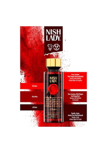 Nishlady Ambition Body Mist Vegan Vücut Spreyi 260 ML
