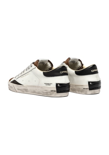 Sneaker Günlük Erkek 11072aa8 Crime London Dıstressed 2.00 White Beyaz