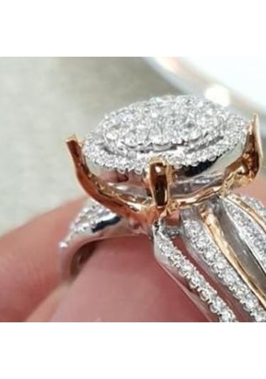 Muhteşem Alyans Parlak Sağlam Solmaz Us 7 Beyaz