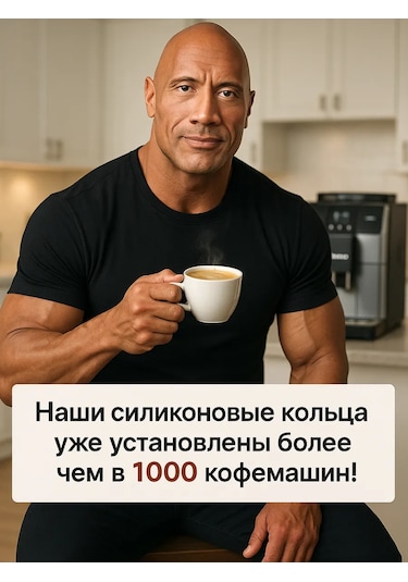 Saeco Espresso Makinesi İçin Silikon Conta Seti Halkaları 168096410 Turuncu