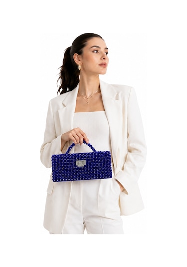 Atelier Emine Panna Navy Çanta Çok Renkli