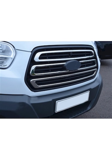 Db Chrome Ford Transit Ön Panjur Nikelajı 2014-2018 3 Parça  P.Çel