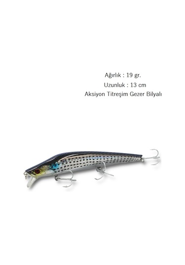 Rapala Lures Suni Yapay Yem Jig Yem Lrf  Yem 19 G 13 CM