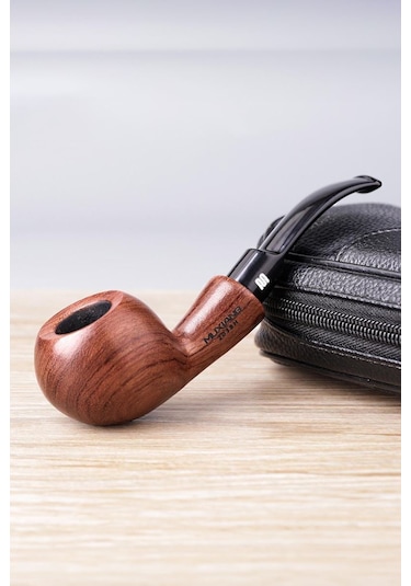 Muxiang Maun Ağacı Parlak El Yapımı Pipo Rd24