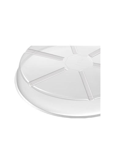 Şeffaf Bitki Tabağı 10 İnç Plastik Bitki Tabağı Daha Kalın Bitki Tepsisi