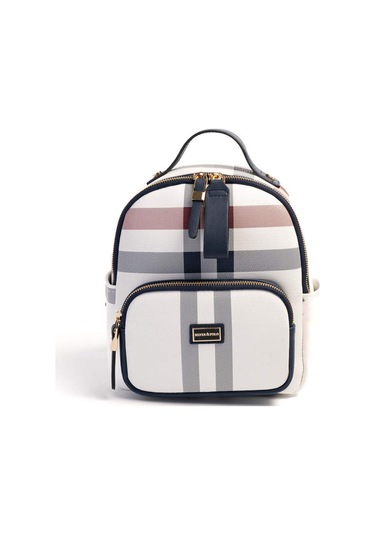 Silver Polo Unisex Sırt Çanta 1130 Beyaz