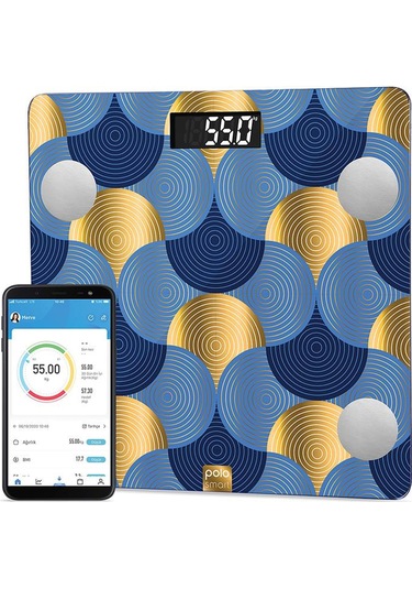 Polosmart PSC04 Ebruli Dijital Akıllı Baskül