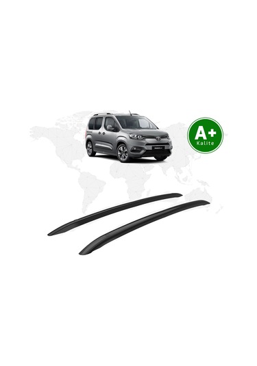 Toyota Proace City Oem Tip Tavan Çıtası Kısa Şasi 2019 Model Ve Sonrası