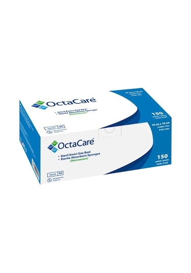Steril Emici Gazlı Bez 10x10 Cm 150li Kutu