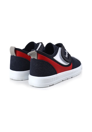 Benetton Bn-1403 Rahat Ortopedik Taban Kız/erkek Çocuk Ayakkabısı LACİ-KIRMIZI Lacivert - Kırmızı