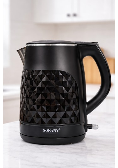 Sokany SK-SH-1090 1500 W Geniş Kapasiteli Elektrikli Kettle