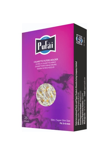 Pufai Süper Silim Süzen Filtreli Ağızlık 5-6 MM 3 x 25'li