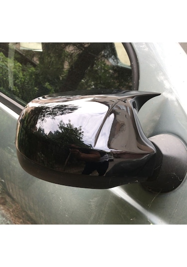 Dacia Logan Yarasa Ayna Kapağı Parlak Siyah