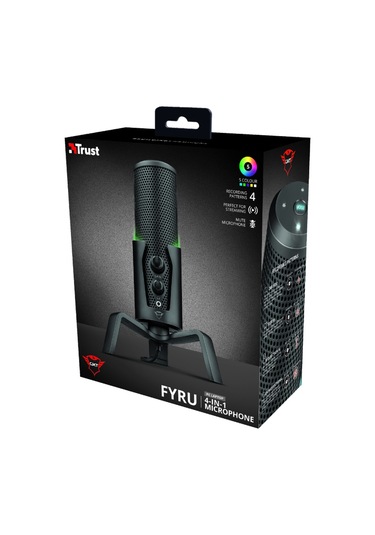 Trust 23465 GXT 258 Fyru 4'ü 1 Arada USB Mikrofon