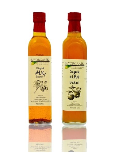 Beyorganik Organik Alıç Ve Elma Sirkesi 2 x 500 ML