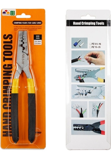 Taşınabilir Küçük Sıkma Pensesi Donanım Araçları Pz 0.5-16