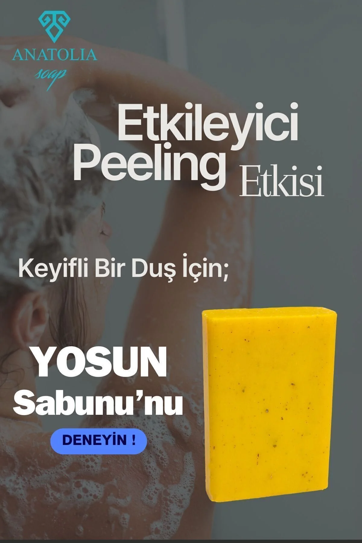 Yosun Sabunu Sivilce Ve Selülit Sabunu Yosun