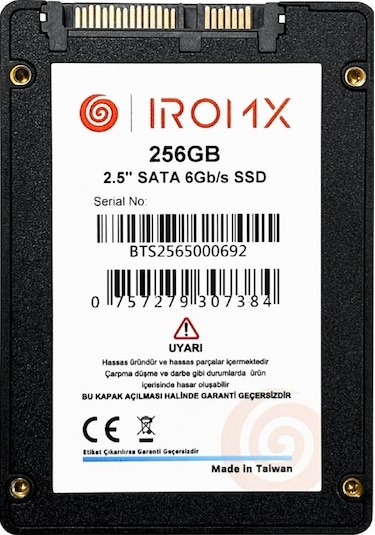 Iromx 256gb 540/460mb/s 2.5" Sata 3.0 Ssd Ir256gs3