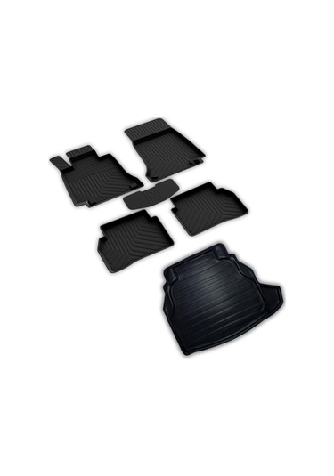 Mercedes C Serisi W205 Ferrous 4D Paspas ve Plastik Setli 3D Bagaj Havuzu 2015 ve Üstü