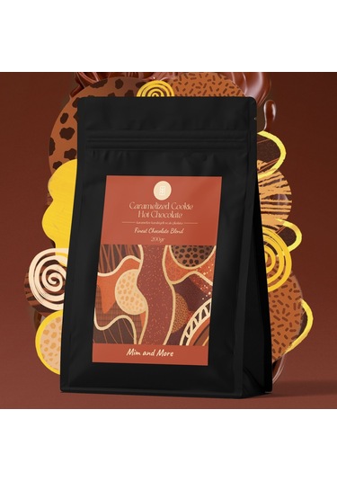 Mim And More Karamelize Kurabiyeli Sıcak Çikolata Caramelized Cookie Hot Chocolate 200 G