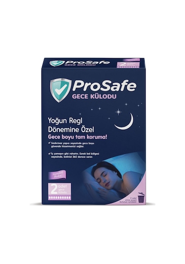 Prosafe Gece Külodu/külot Yoğun Regl Dönemine Özel 6 Lı 3pk 2