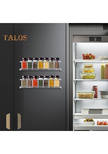 Gümüş 2/4 Adet Depolama Rafı Duvara Monte Çok Fonksiyonlu Karbon Çelik Uygun Ev Dolap Baharat Organizatör Raf Mutfak Malzemeleri 4 Gümüş