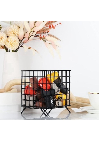 Metabagua 1 Kahve Pod Tutucusu, Kapasite K Bardak Tutucusu Ve Kahve Istasyonu Düzenleyicisi Için Kahve Saklama Düzenleyicisi 2b2qlb Siyah