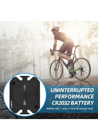 Hız Ve Tempo Sensörü 2'si 1 Arada Bisiklet Hız Tempo Y29099 Siyah Siyah