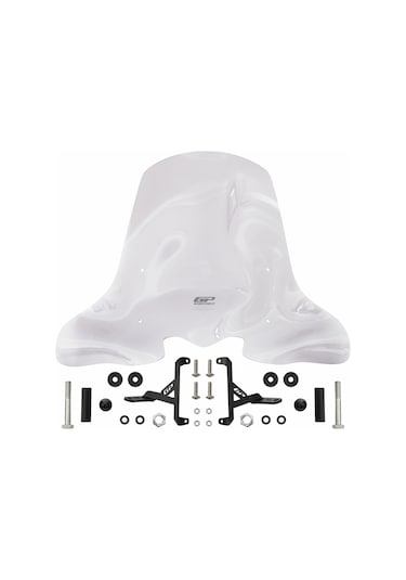 GP Kompozit Honda SH 125 2024-2025 Uyumlu Ön Cam Şeffaf