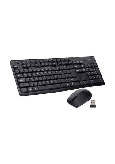 Tj-920 İnce Tasarım Kablosuz Klavye Ve Fare Seti - Multimedia Fonksiyonlu, Ergonomik, 10m Kablosuz Bağlantı Diğer Diğer