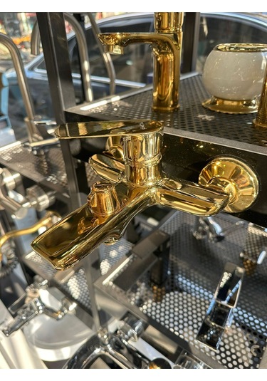 Boheme Altın Banyo Bataryası Gold