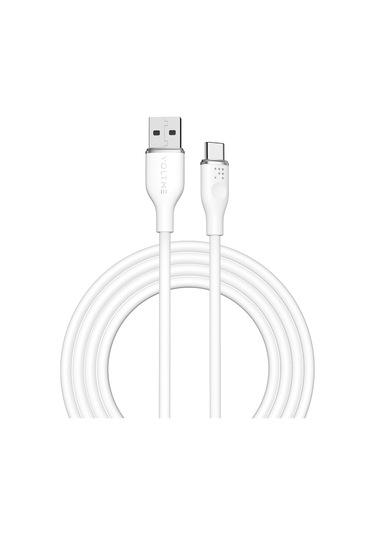 Voltme C2006 Powerlink Moss 60w Usb To Type C Şarj Kablosu 1.8m 3a- Beyaz